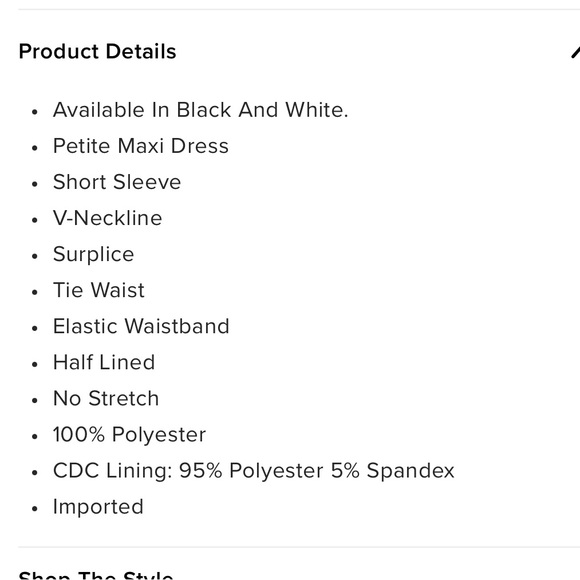 Black Maxi Dress - Picture 3 of 3